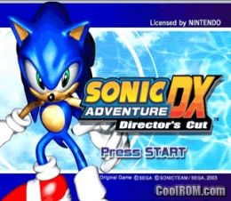 sonic adventure dx gamecube iso